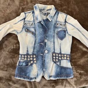 Italian jean jacket